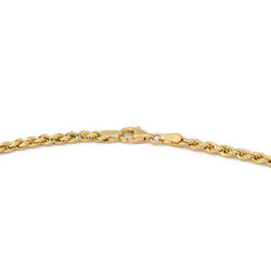 Collier Chaîne maille torsadé en or jaune - Castafiore