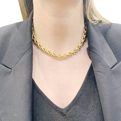 Collier CHAUMET "Kalinska" en or jaune - Castafiore