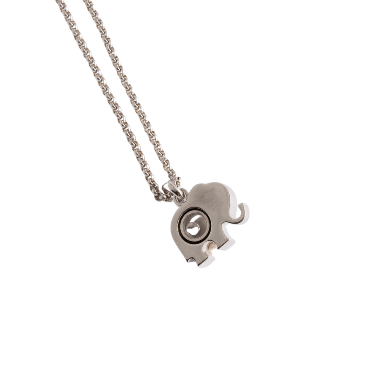 Collier CHOPARD "happy diamonds" en or blanc - Castafiore