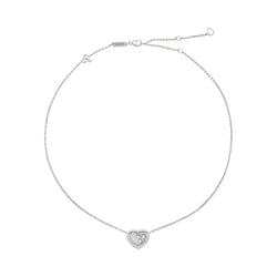 Collier Chopard, "Happy Diamonds", or blanc - Castafiore