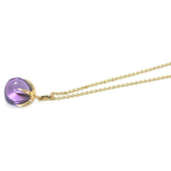 Collier de la maison Pomellato modèle Veleno en or rose et améthyste - Castafiore