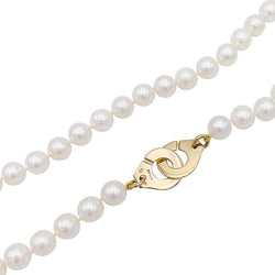 Collier de perles Dinh Van, "Menottes R15", en or jaune - Castafiore