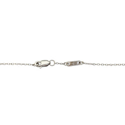 Collier Dinh Van, "Le Cube", or blanc, diamant - Castafiore