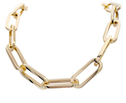 Collier Dinh Van, "Maillon", or jaune - Castafiore