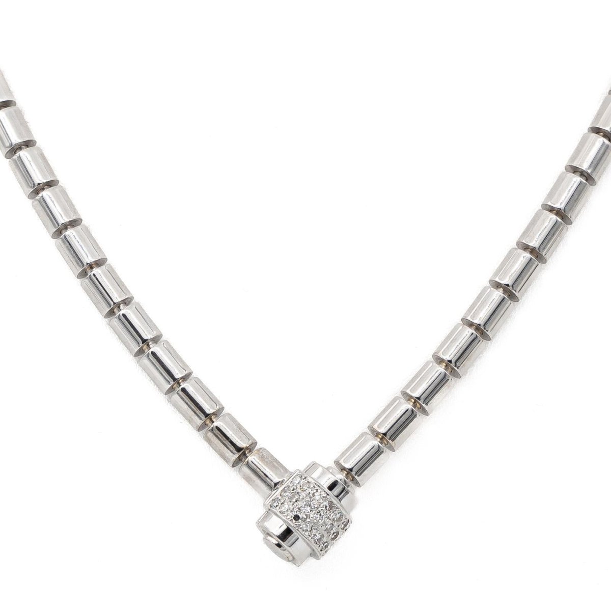 Collier en or blanc et diamant - Castafiore