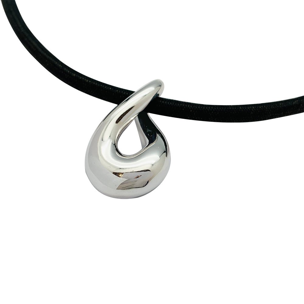 Collier Fred, "Mouvementé", or blanc, cordon - Castafiore