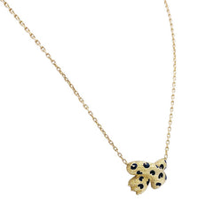 Collier FRED “Ombre Féline” en or jaune et émail - Castafiore