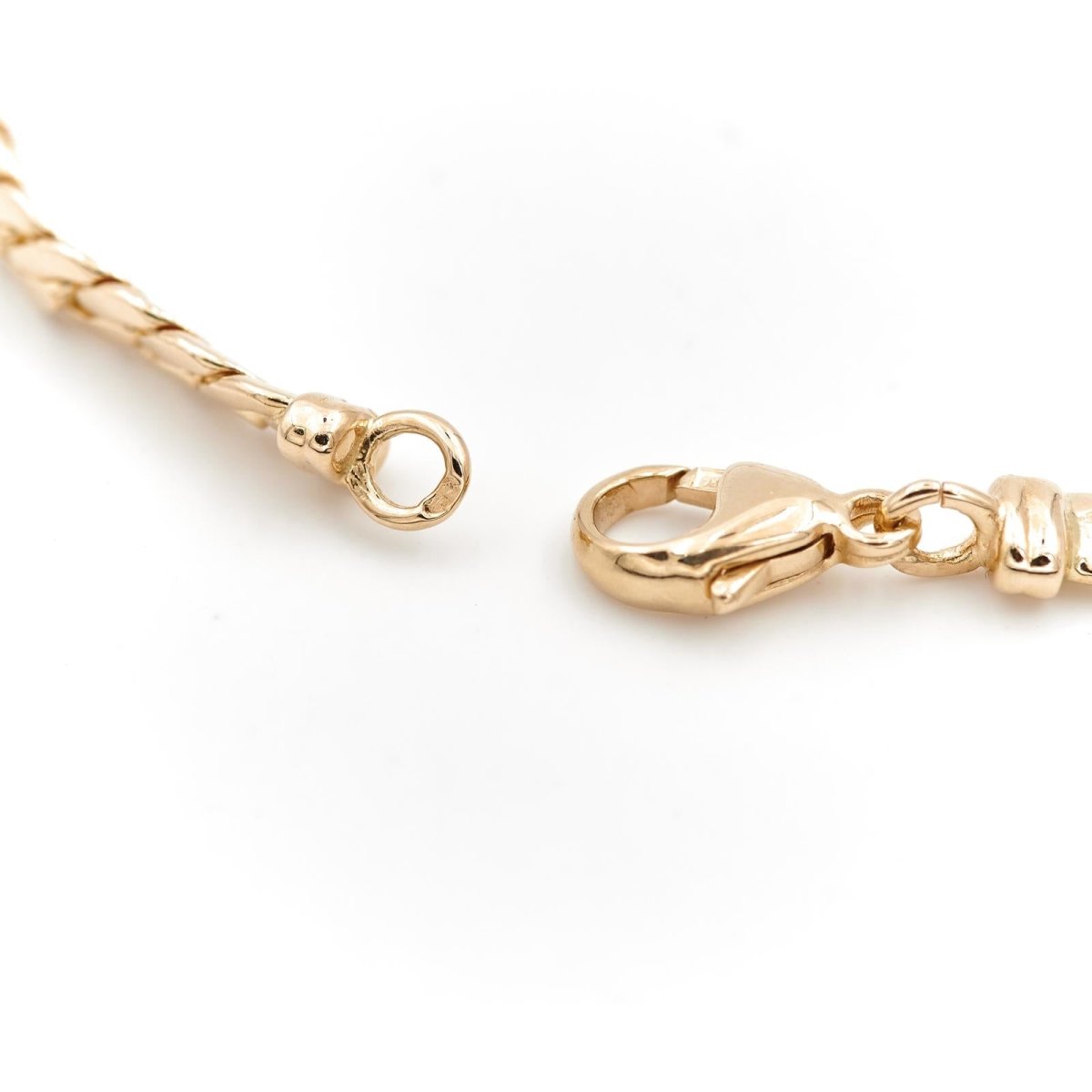 Collier Maille anglaise en or jaune - Castafiore