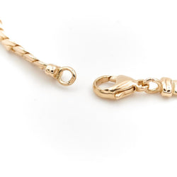 Collier Maille anglaise en or jaune - Castafiore