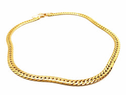 Collier Maille anglaise en or jaune - Castafiore