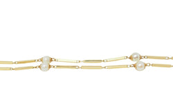 Collier Maille en or jaune et perles de culture - Castafiore