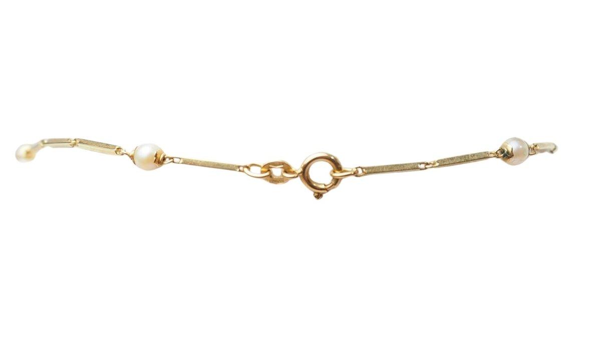 Collier Maille en or jaune et perles de culture - Castafiore