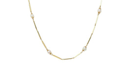 Collier Maille en or jaune et perles de culture - Castafiore