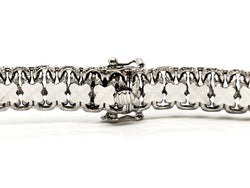 Collier Maille fantaisie en or blanc - Castafiore
