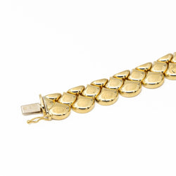 Collier Maille fantaisie en or jaune - Castafiore