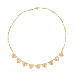 Collier Maille filigrane en or jaune - Castafiore