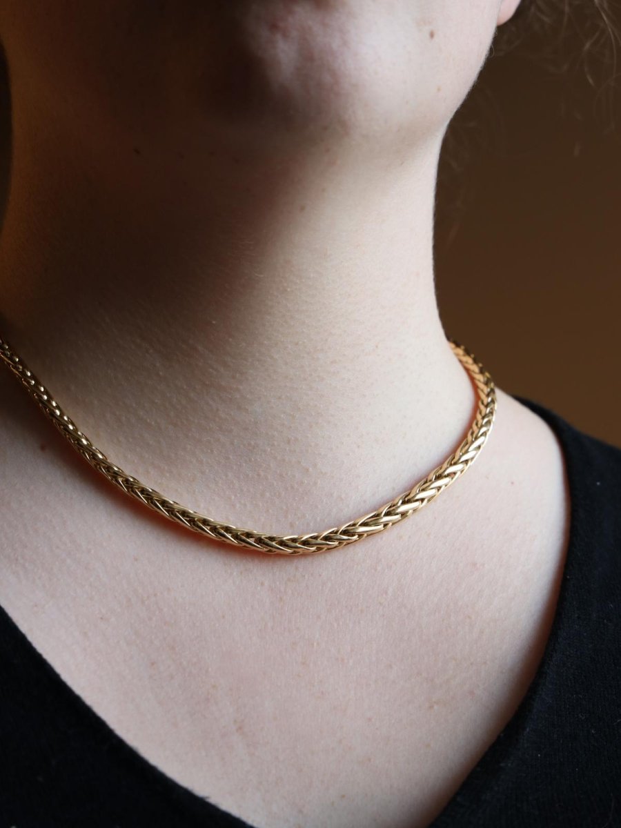 Collier Maille palmier en or jaune - Castafiore