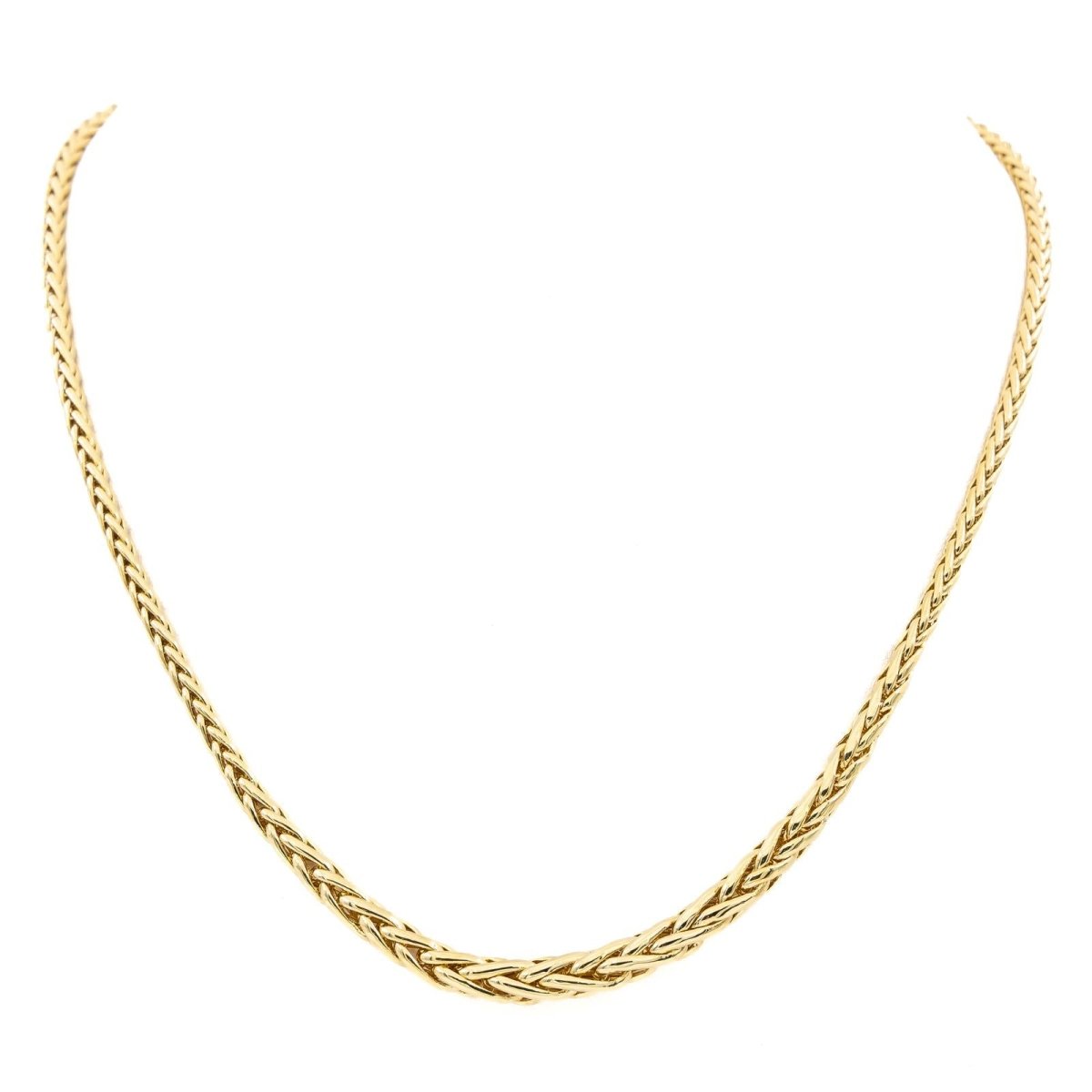 Collier Maille palmier Or jaune - Castafiore