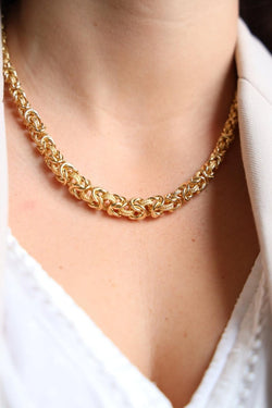 Collier Maille royale en or jaune - Castafiore
