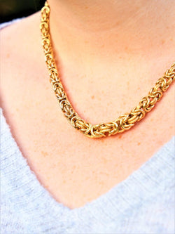 Collier Maille royale en or jaune - Castafiore