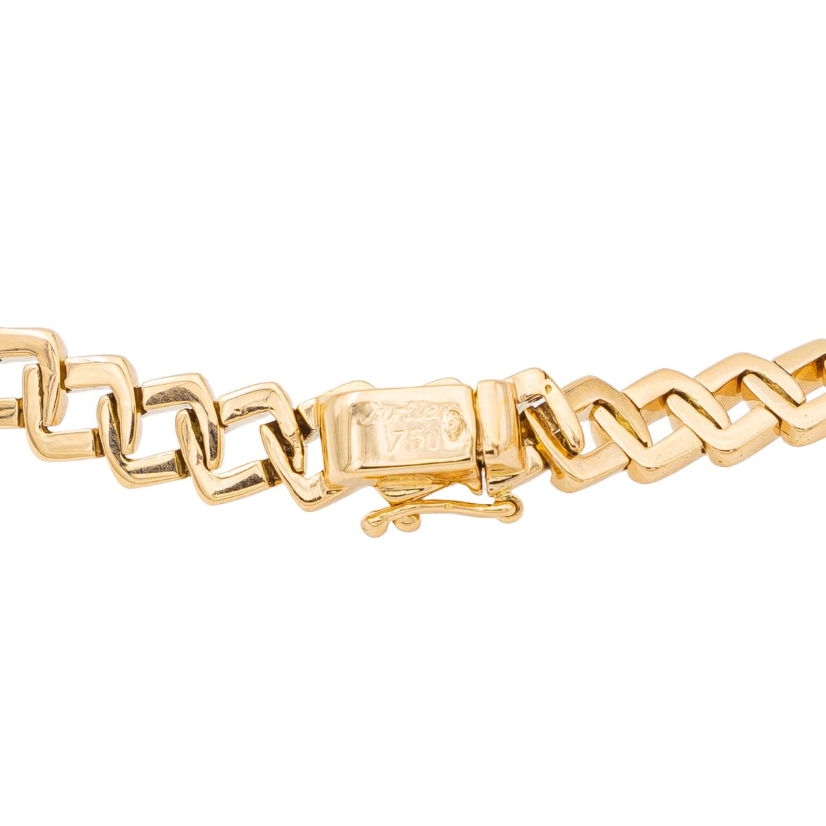 Collier Maille souple CARTIER en or jaune - Castafiore