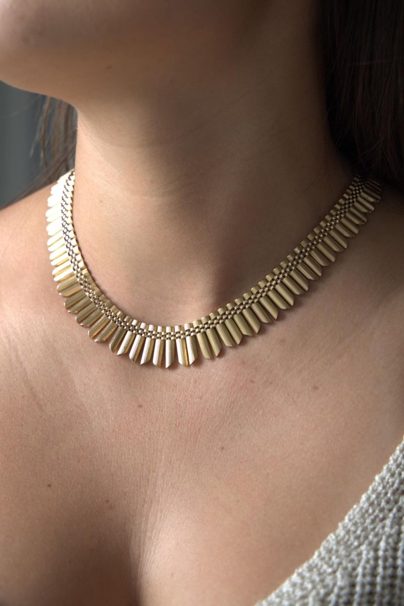 Collier Maille souple en or jaune - Castafiore