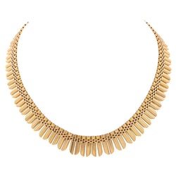 Collier Maille souple en or jaune - Castafiore