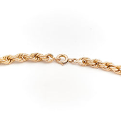 Collier Maille torsadée en or jaune - Castafiore