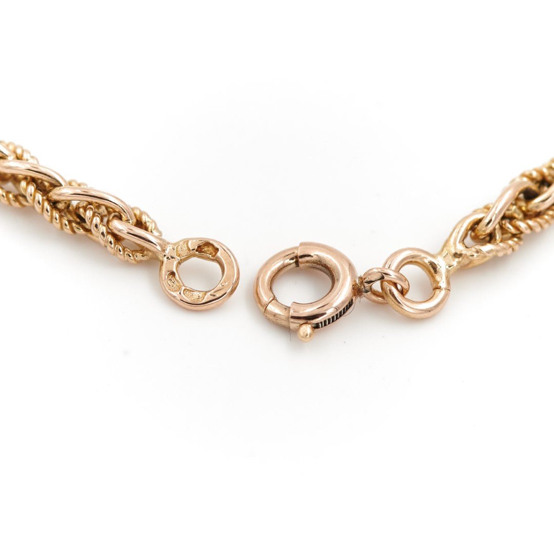 Collier Maille torsadée Or jaune - Castafiore