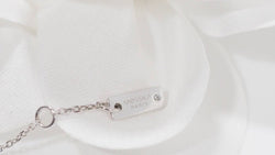 Collier Messika "Snake" en or blanc et diamants - Castafiore