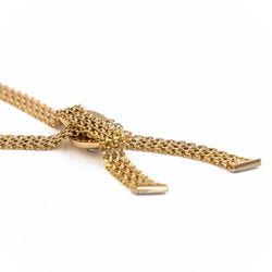 Collier Négligé en or jaune, platine et diamants - Castafiore
