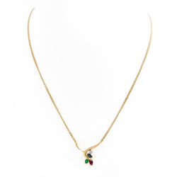 Collier Or jaune Diamant - Castafiore