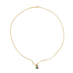 Collier Or jaune Diamant - Castafiore