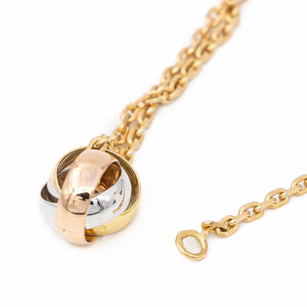 Collier Pendentif en 3 ors - Castafiore