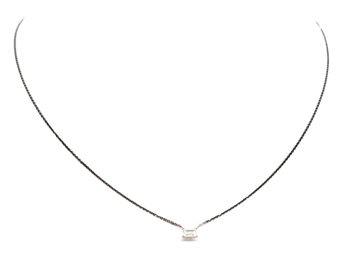 Collier Pendentif en or blanc et diamant - Castafiore