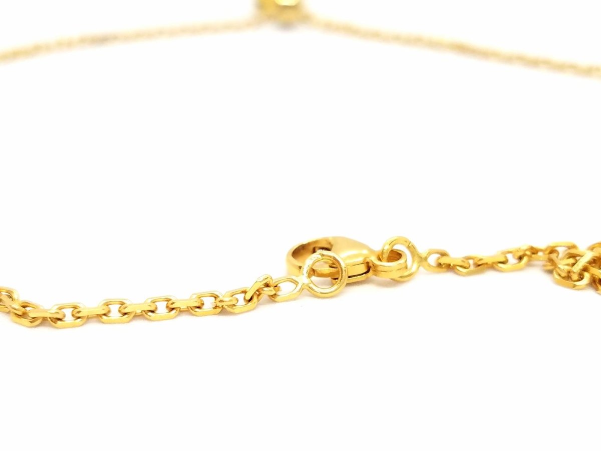 Collier Pendentif en or jaune et diamants - Castafiore