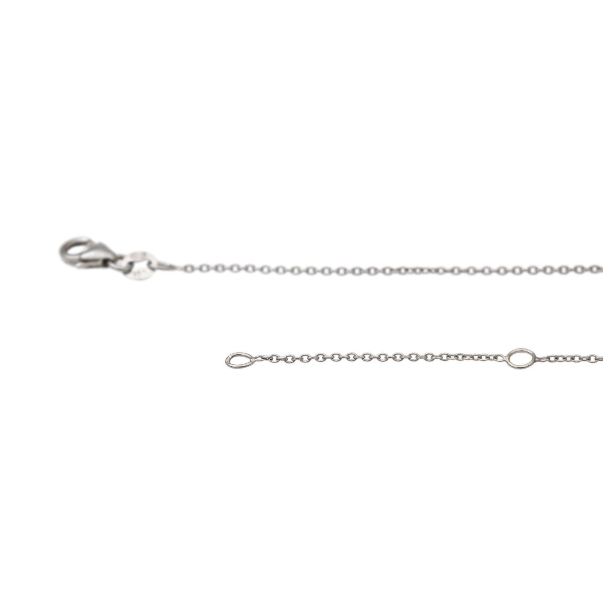 Collier Pendentif Or blanc Diamant - Castafiore