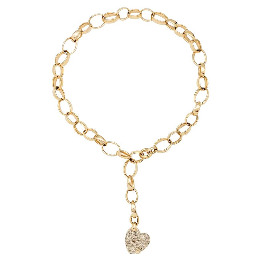 Collier POMELLATO "Sabbia" en or rose et diamants bruns - Castafiore