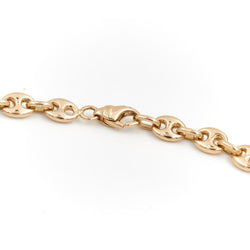 Collier Ras de cou maille en or jaune - Castafiore