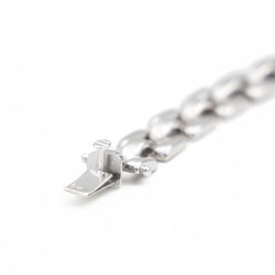 Collier Ras de cou maille or blanc et diamants - Castafiore