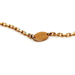 Collier Sautoir CHAUMET "Jeux de liens" en or rose, nacre et diamants - Castafiore