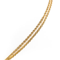 Collier Sautoir en or jaune, rubis, turquoise et onyx - Castafiore
