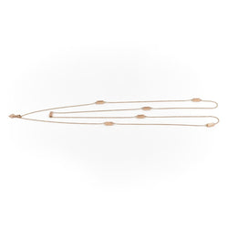 Collier Sautoir GINETTE NY en or rose - Castafiore