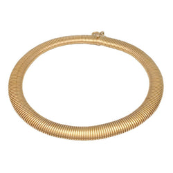 Collier, "Tubogas", or rose - Castafiore