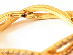 Etername Bague Entrelacs Or jaune Diamant - Castafiore