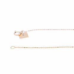 Ginette NY Collier Pendentif Mini Ever Charm Necklace Or rose - Castafiore