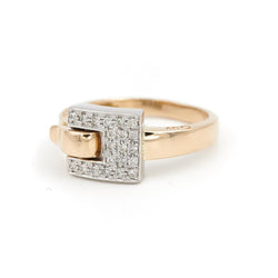Guy Laroche Bague Or jaune Diamant - Castafiore
