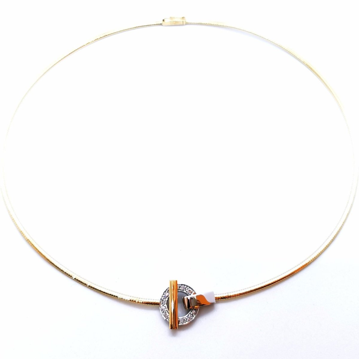 Guy Laroche Collier Or jaune Diamant - Castafiore