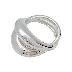 Bague MAUBOUSSIN, "Twins", or blanc