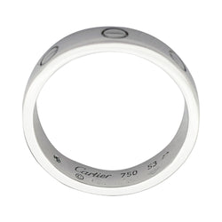 Bague Cartier "Love" en or blanc, diamant